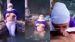 Mandi Birahi Bersama Kuli Bangunan Yang Gagah
