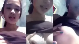 Gadis Muda Seksi Pamer Payudara Montok