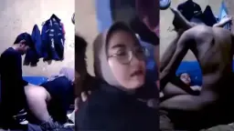Malam Panas Dengan Cewek Hijab Berkacamata Yang Tubuhnya Semok Dan Siap Memuaskan Nafsu