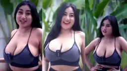 Fancam Pamela Safitri Payudaranya Tumpah Menggoda Dan Menggairahkan