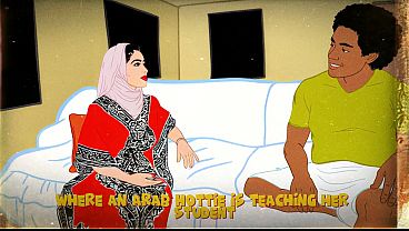 Guru Arab Berpantat Besar Dan Montok Ajarkan Murid Trik Baru Yang Menggoda
