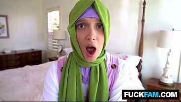 Hijabi Mesum Pertama Kali Ngerasain Kontol Gede Izzy Lush, Donnie Rock Bikin Makin Liar