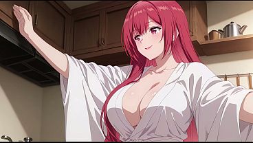 Anak Tiri Pulang Cepet, Lihat Istri Bokap Masak Pake Kimia Mungil Yang Bikin Darah Mendidih. Kureha Enomoto Cosplay Mesum Bikinan Ai.