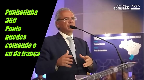 Paulo Guedes Ngencrotin Lubang Pantat Prancis Sampe Muncrat