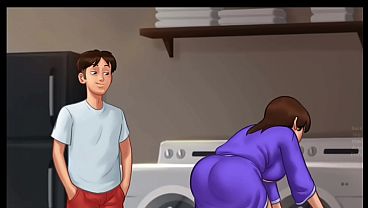 Malam Musim Panas Rahasia [v21.0.0] | Ibu Tiri Ngepoin Diam-diam (18+) | Novel Visual Dewasa