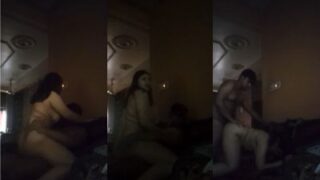 Sali Montok Seksi Nikmatin Desi Chudai Sama Jija, Sampe Basah Kuyup.