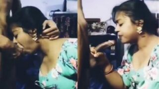 Bangla Cewek Ngocok Kontol Besar Kakak Tiri, Nikmatin Desi Blowjob Basah.
