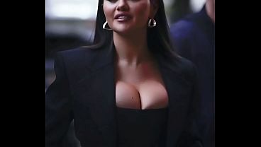 Selena Gomez Ngebungkukin Badan, Bikin Pinggul Naik Ke Atas, Bikin Greget Banget